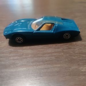 Yatming #817 Lamborghini Miura 1960s Sports Car Teal Blue-Green 1/64 Scale